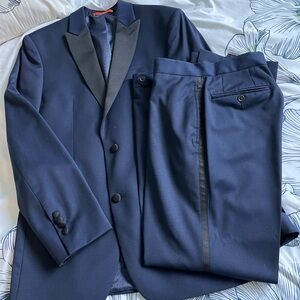 Navy and black TALLIA, Lord and Taylor men’s tux